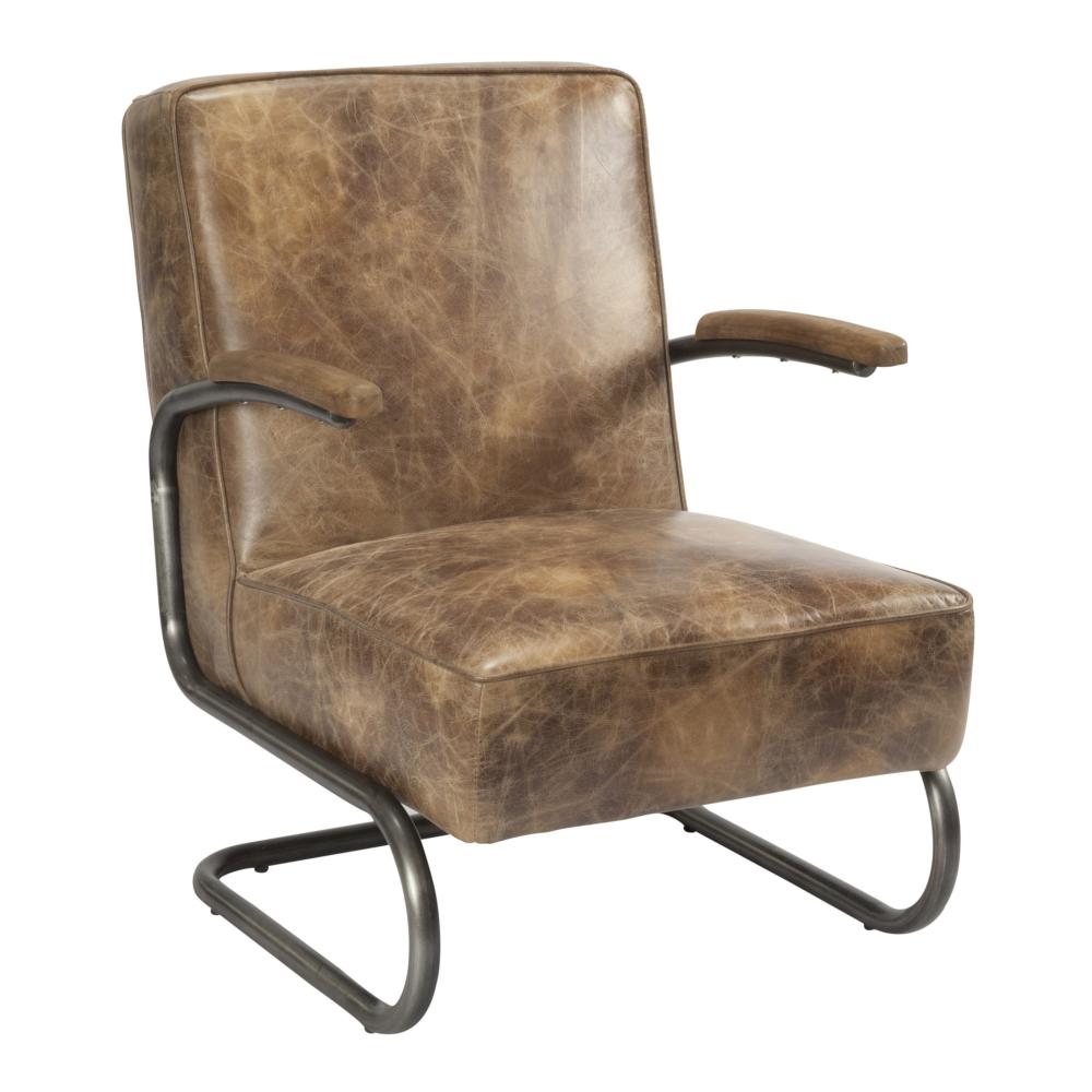 Perth Club Chair Light Brown Boulevard Urban Living