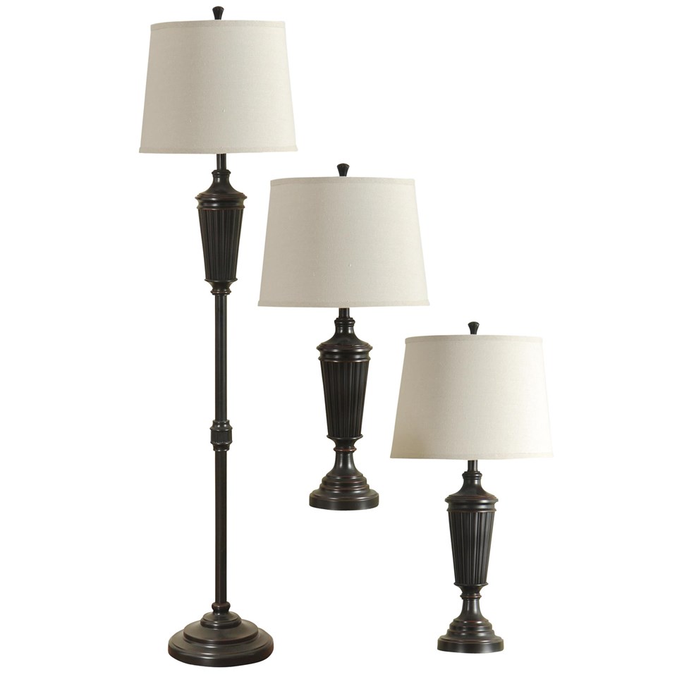 set of two table lamps