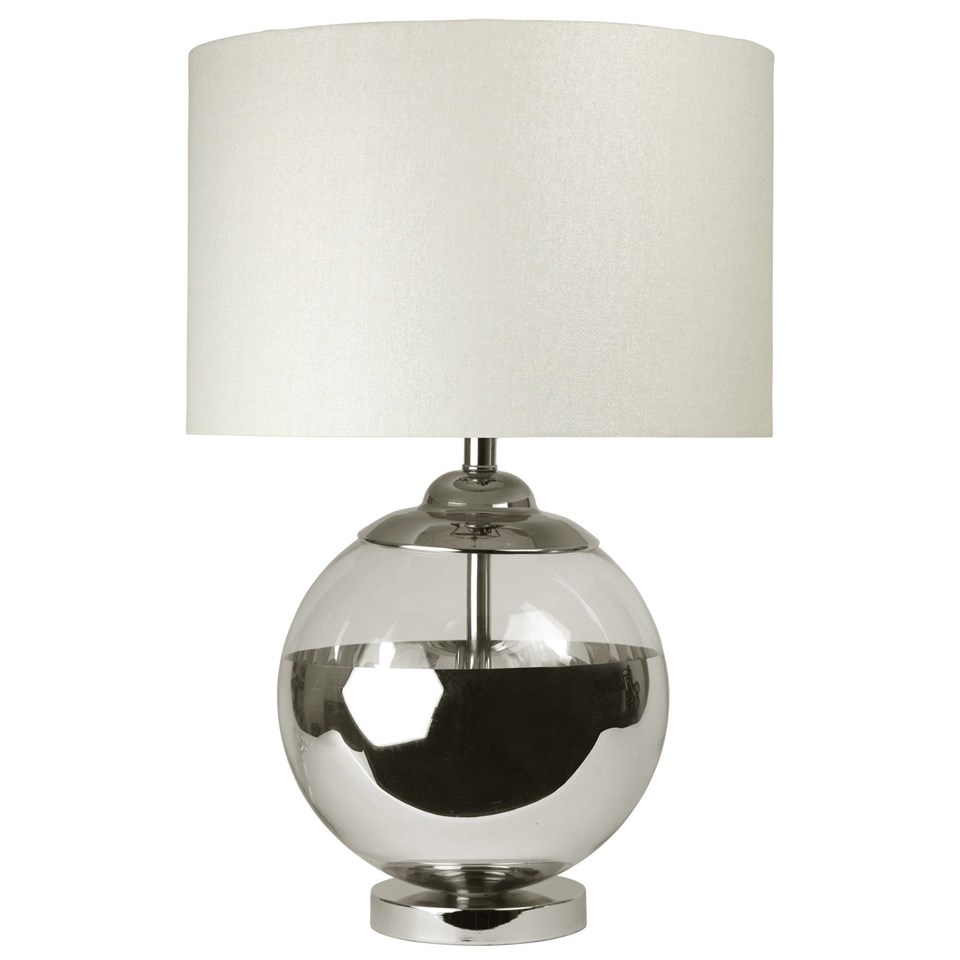 chrome base table lamps