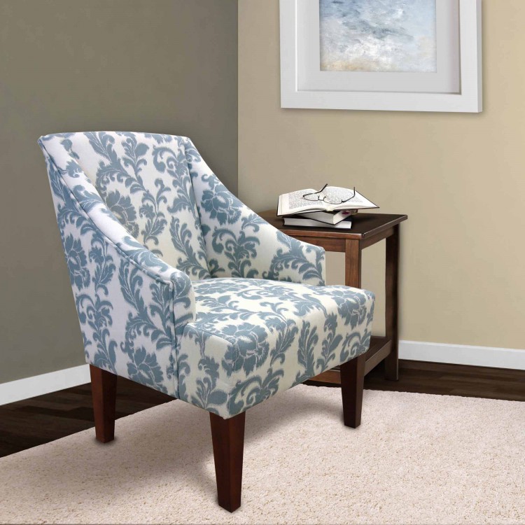 Ikat Fabric Accent Chair Boulevard Urban Living