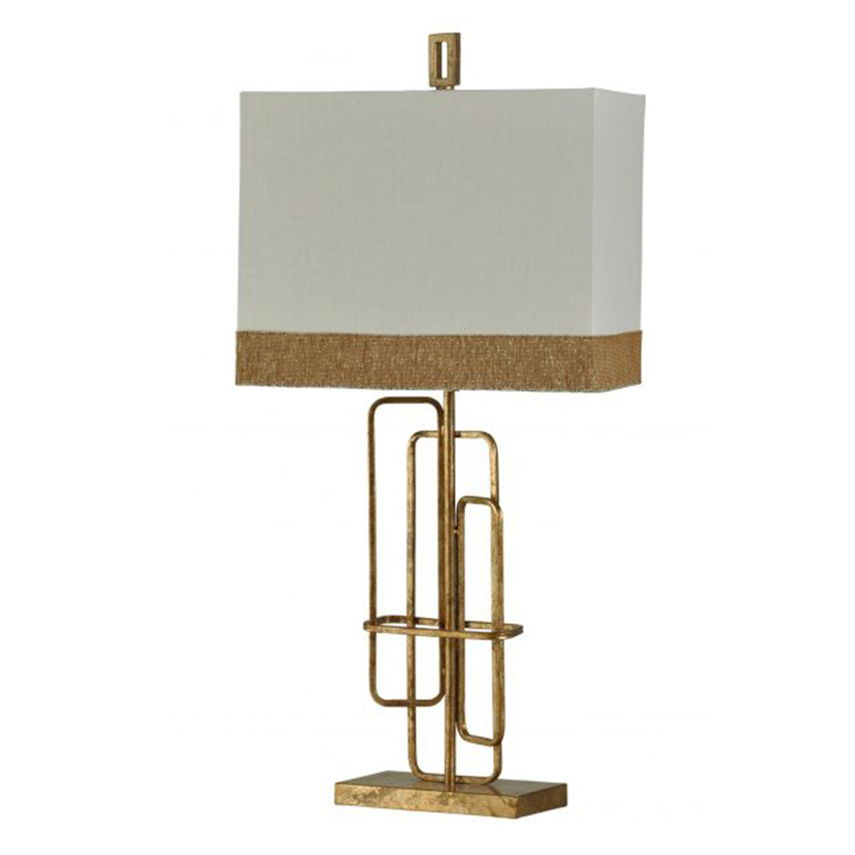 vintage gold lamp